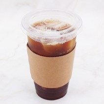 테이크아웃투명컵 16온스컵+평리드+무지홀더100개세트, 없음, 92_16온스컵+평리드+무지홀더100개
