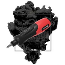 하이브로HYBRO 전동드라이버 퀵릴리즈 H200Q 레드 스크류 리튬 850mAh 2Nm