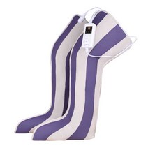 하반신찜질기 다리전체 온열 마사지 무릎관절 발목, 보라색 S