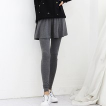 [핏걸스] 핏걸스플레어 치마레깅스 빅사이즈