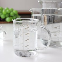 SL 내열 계량컵 소 250ml AA 베이킹 비커 유리 저그 눈금, SL내열계량컵 대 1000ml (976359)