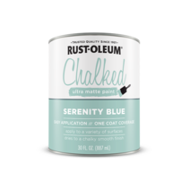 러스트올룸 초크드 울트라 매트 페인트 뛰어난 접착력과 커버력으로 극무광 마감을 제공하는 빈티지 가구 장식용 페인트, COSTAL BLUE