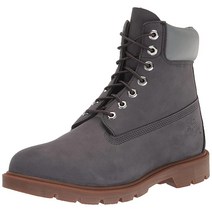 Timberland 남성용 앵클 부츠 위트 누벅 11 와이드, 13, Dark Grey Nubuck