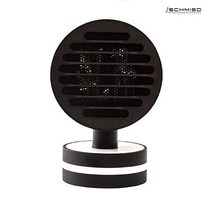 아이슈미드 마카롱 미니 온풍기, 블랙, SC-MH-2020