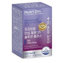 뉴트리딘 프리미엄 안심 철분 25 솔루션 플러스, 60정, 5개