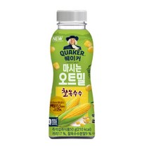 칠성 쉐이크 아침 식사 대용 퀘이커 마시는 오트밀 찰옥수수 건강식 간편식 식단조절 선식 50G 10개, 10세트