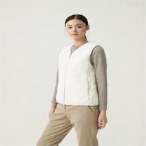 올리비아로렌 NC13 뽀글이 배색 경량조끼 VVBKAXW9371