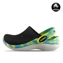 크록스키즈 라이트라이드 360 마블 아동 주니어 슬리퍼 샌들 207668-0C4