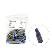 자이안트록 방수커넥터 스크류씰 SS-2(블루) 1봉50개, 1봉