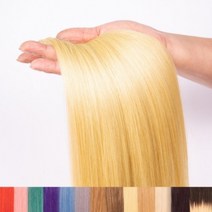 김단 땋기 붙임머리 특수칼라 22인치 한피스, 민트