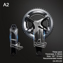 NEW 자전거 크랭크 암 보호 스티커 프레임 테이프 보호 필름 테이프 Anti-collis, A2, 02 -A2