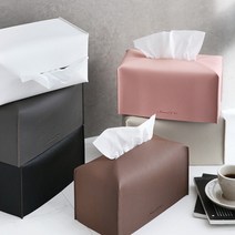 호텔룸 직사각 원형 티슈커버 휴지케이스 (2type / 5color) [그녀의사생활 반의반 협찬], 원형(화이트)