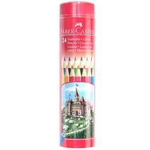 파버카스텔 라운드 색연필 세트, 24색 일반 라운드, 24색