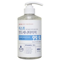 퍼스트 핸드 세니타이저 에탄올겔 500ml 살균소독 에탄올 70% 손소독제겔, 1개