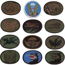 별별아미스토어 특전사 와펜 마크 벨크로패치 군인 군대 자수 태극기 밀리터리