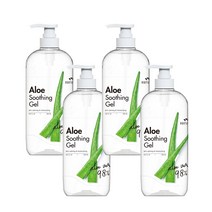 꽃을든남자 알로에 수딩젤 1000ml 대용량, 4개