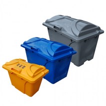 친환경 HDPE 제설함 모래함 제설자재보관함 제설모래함 HP형(120L) AP형(240L) O형(450L) 단문형, HP형_회색