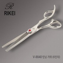 숱 틴닝가위 6인 강아지 고양이 커트 반려동물 미용사 (W9F81D9), V9040