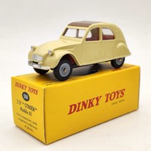 DeAgostini 1/43 Dinky Toys 558 2CV 시트로엥 모델 61 다이캐스트 자동차, 한개옵션0
