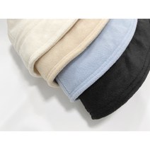 가을 겨울 무지 벙거지 코디 후리스 숏버킷