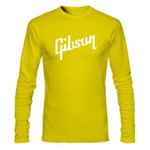 입문영 통기타 클래식기타 남성 의류 Camiseta Gibson XXL- XL- L- M- S 사이즈 기타 음악 어쿠스틱 티셔츠 코튼 여름 -남성, [02] XS, [09] zyellow