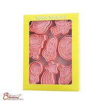 이홈베이킹 우주로켓배송푸쉬커터8종, 단품