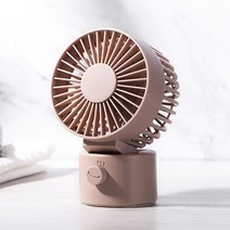 오엠티 무소음 책상 사무실 미니 유선 USB 탁상용 선풍기 Y8, 핑크