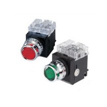 [성호제어기기] PBL SHPR 조광 푸쉬버튼 스위치 LED 램프 PR 25L 30L 2L AC220V, PR25L-2L(25파이), R(적색), 1개