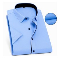 빅 대형 큰 초대형 박스형 사이즈 남자 8xl 9xl 셔츠 10xl 7xl 플러스 5xl 6xl 저렴한 반팔 여름 드레스 격자 무늬 셔츠 캐주얼 네이비 블루