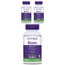 나트롤 비오틴 뷰티 10000mcg 타블렛, 100정, 3개