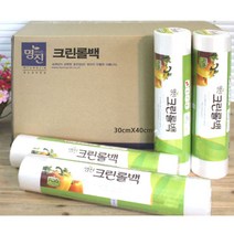 명진 크린 위생롤백 대 30x40 200매 30P 비닐봉투 kimminsung20*4847792NA, 1