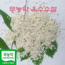 국산100% 무농약 찰옥수수쌀 (1kg) - (2022년산)