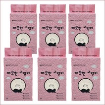 깨끗한고양이 두부모래 벤토입자 7L6개 국내산 미요 고양이모래 추천