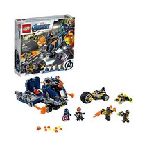 LEGO 레고 Marvel Avengers Truck Take-Down 76143 Captain America and Hawkeye Superhero Action Cool Mini