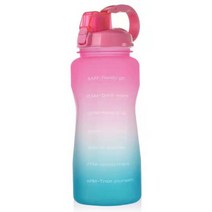 블렌더보틀 쉐이크 미숫가루 스포츠물병 78, 핑크 그린, 2 0l 64oz