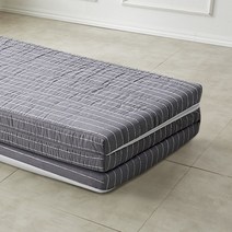 하비 순면 3단 접이식 매트리스 커버 5cm~7.5cm SS(로지), 슈퍼싱글(SS), 로지베이지