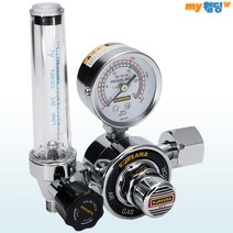코리아나 알곤 조정기 레귤레이터 게이지 AR 가스 압력 조절기 감압기 KIG6974