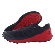 Salomon Sense Ride 4 트레일 러닝화 남성용 블랙/고지 베리/팬텀 9 블랙/구지 베리/팬텀