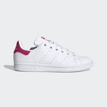 아디다스 스탠스미스 J - Cloud White / Cloud White / Bold Pink