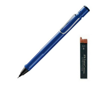 LAMY 사파리 샤프 블루 + 샤프심 랜덤발송 세트, 0.5mm, 10세트