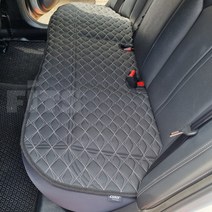 FITS 핏츠 2열 뒷좌석(3인석) 풀커버 방석 시트커버, 다이아(신형), 1개