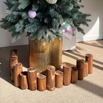 베듀하우스 통나무 울타리 원목 나무 펜스 정원 화단 꾸미기, 울타리 (특대)