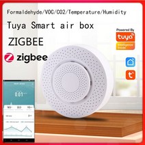 일산화탄소 경보기 가스누수탐지 캠핑 가스 경보tuya zigbee 3.0 스마트 감지기, 3개