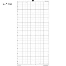 12x24 인 교체 커팅 매트 투명 접착 크리컷 실루엣 카메오 익스플로러 플로터 머신용, 03 1pc 12 x24in