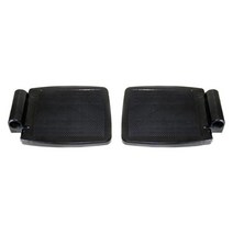 SJSHOP 휠체어 발판 수동 휠체어 발 페달 교체 휠체어 부품, 플라스틱 2.2cm 구멍, 다중 크기