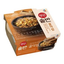 햇반 솥반 꿀약밥, 210g, 6개