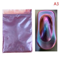 셀프도색 카멜레온 안료 멀티 앵글 변색 파우더 펄 자동차 또는 공예품 색상 변경 400 그릿, 03 A3