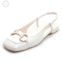 세라(SAERA) 세라구두 신상품 S23G007 홀스빗장식 슬링백 단화펌프스 1CM