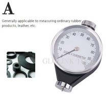 휴대용 경도 측정기 경도계 게이지 보석 테스터기 쇼어 타입 고무 타이어 계 계 측정, 하얀