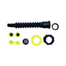 Gas Spout - Replacement Spout and Cap for Pre 2009 Gas Cans and Water Jugs (White Set or Black Set), 1